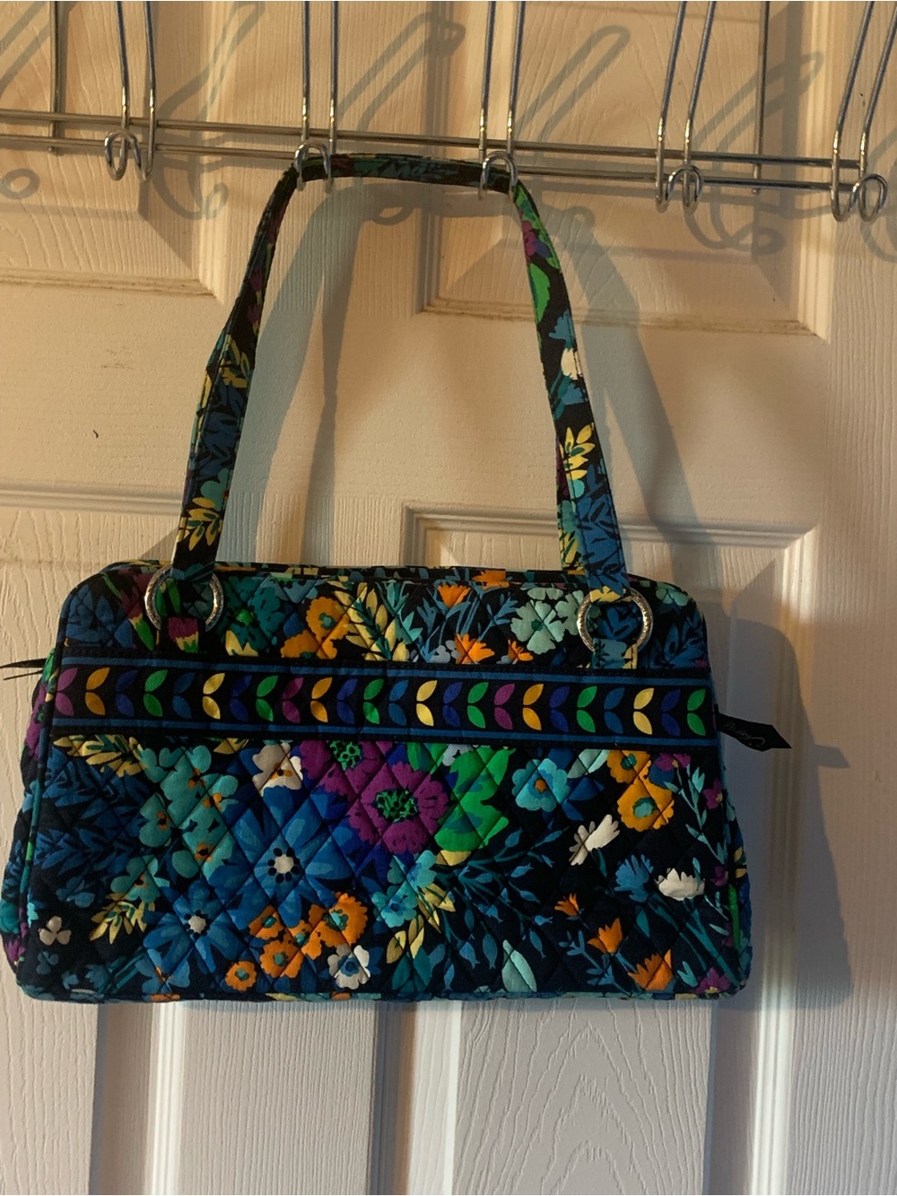 Vera Bradley Quilted Floral Shoulder Bag in Multi-Color